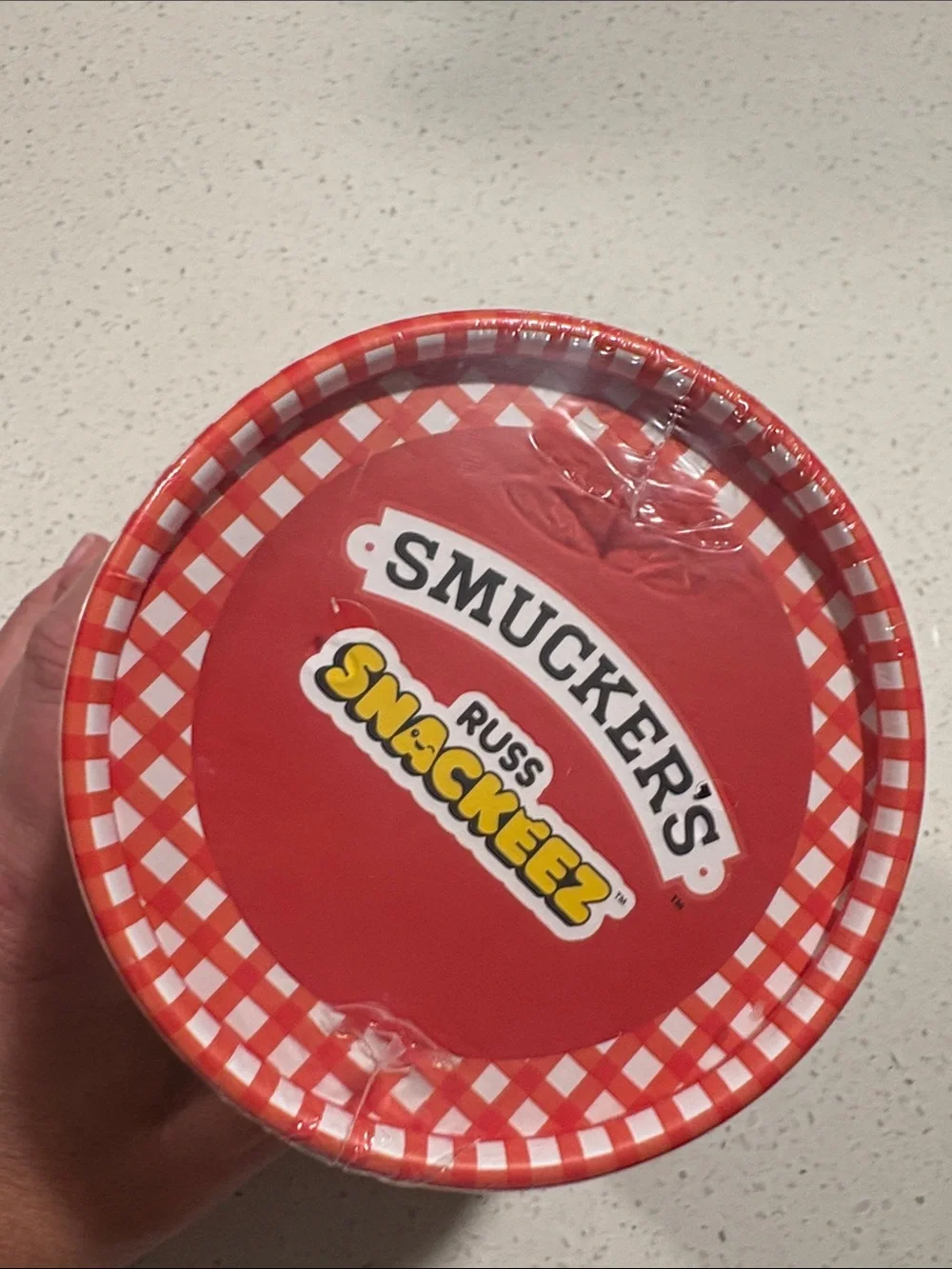 Russ x Smuckers Snackeez Kids One Plush Toy - Red/Orange